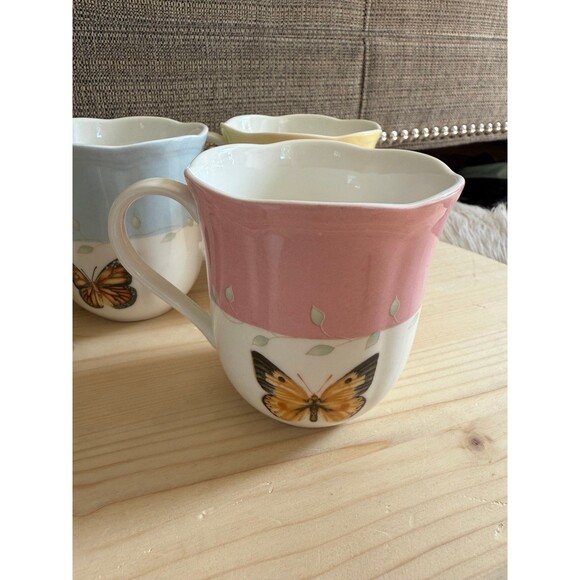 Lenox Butterfly Meadow Mugs - Picture 3 of 8